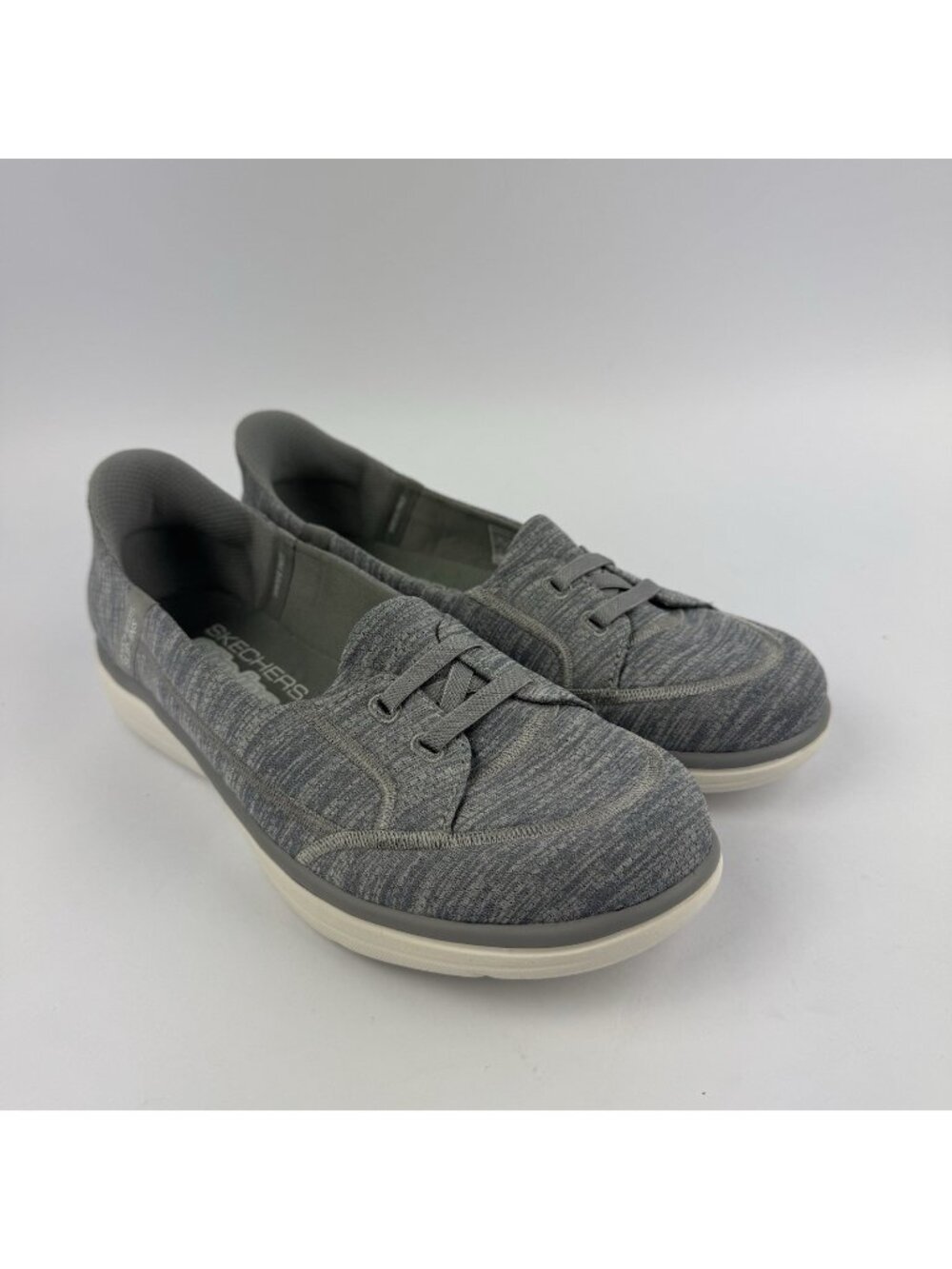 Skechers On-the-GO Ideal Effortless Women Casual Shoes Gray 137040 Slip SIZE 8.5